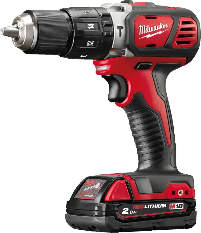 Aku kompaktní příklepová vrtačka Milwaukee M18 BPD-202C (2,0 Ah) (MI4933443515)
